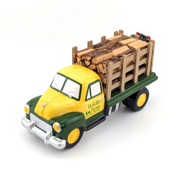 VTG Department 56 Snow Village Firewood Delivery Truck 54864 Retired Accessory - Picture 1 of 10